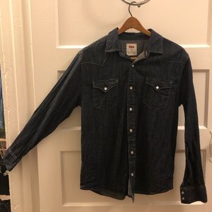 Levi’s Denim Button Down-Men’s